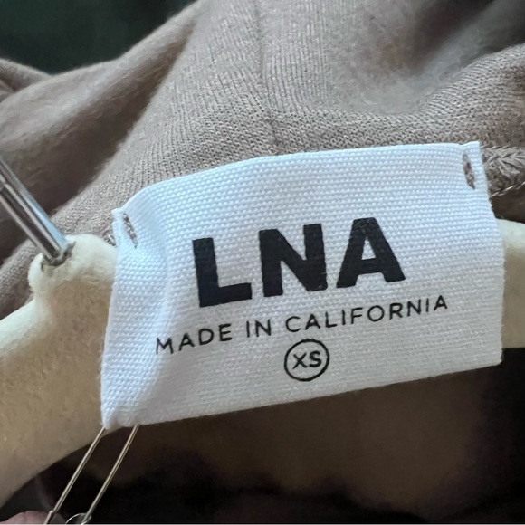 LNA Cold Shoulder Taupe / Brown Hoodie with Front Pocket
LNA NWT Size XS - Picture 5 of 6